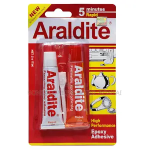 Araldite Rapid 5 Minute Epoxy Adhesive Strong Repair Glue