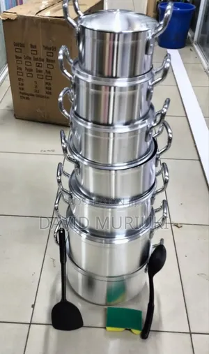 Original Tornado (Tc) Cookware Set Sufuria
