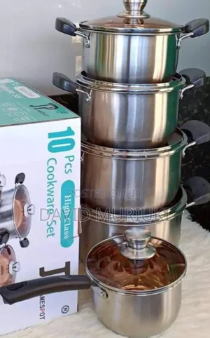 Jp 10 PCS Aluminium Cookwares Sets