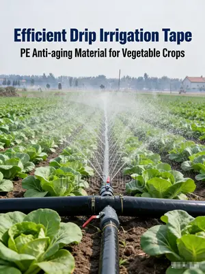 Flexible Installation: Easily Build an Efficient Irrigation Network.