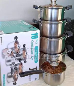 Jp 10 Pc Aluminium Cookware Sets