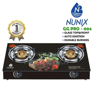 Nunix 2 Burner Glass