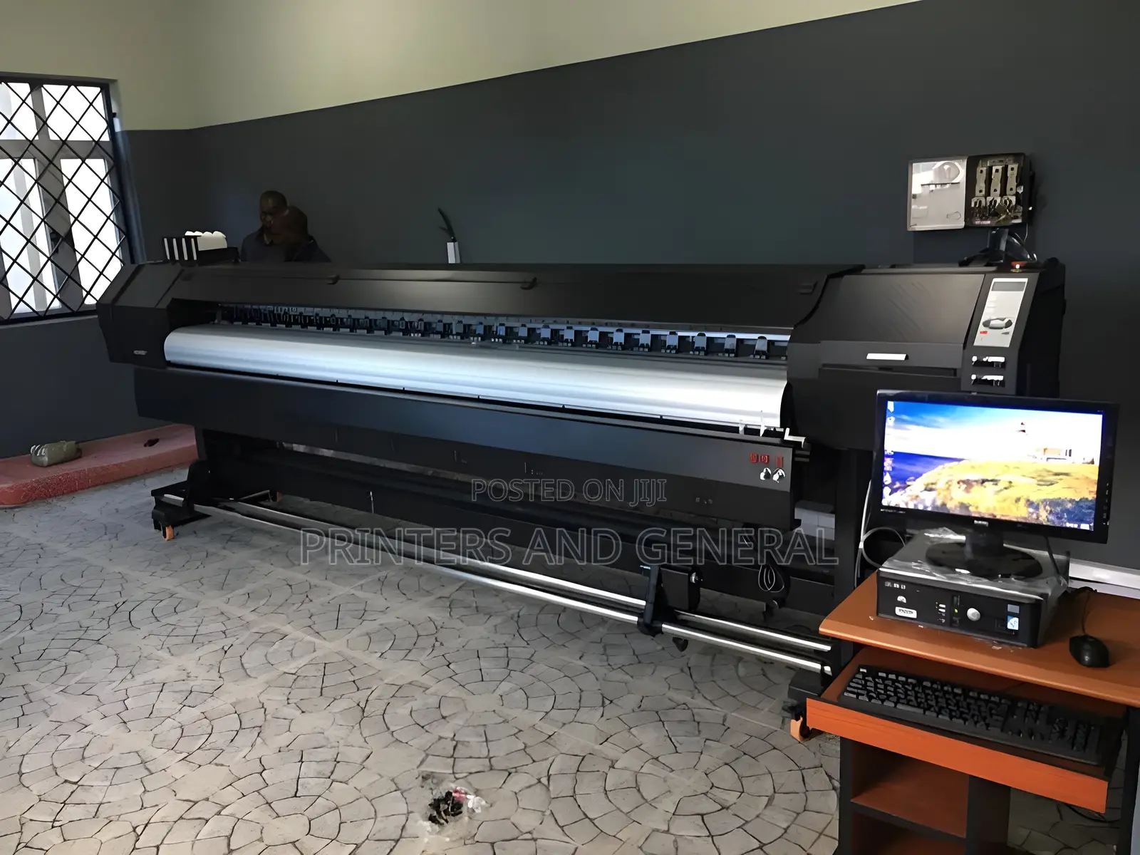 3.2m Outdoor Flex Banner Wide Format Xp600 2 Head Printing Machine