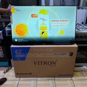 Vitron 43 Smart Android  Full Hd Tv Frameless