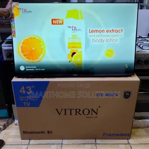 Vitron 43 Smart Android  Full Hd Tv Frameless