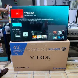 Vitron 43′′ Frameless Android Full Hd Tv – Bluetooth Enabled