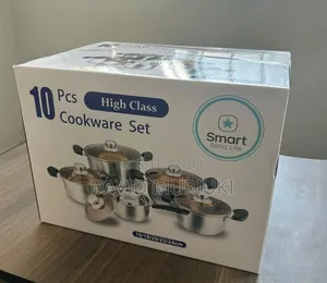 Smart Raha Life 10pc Cookware Sets Stainless Steel Material