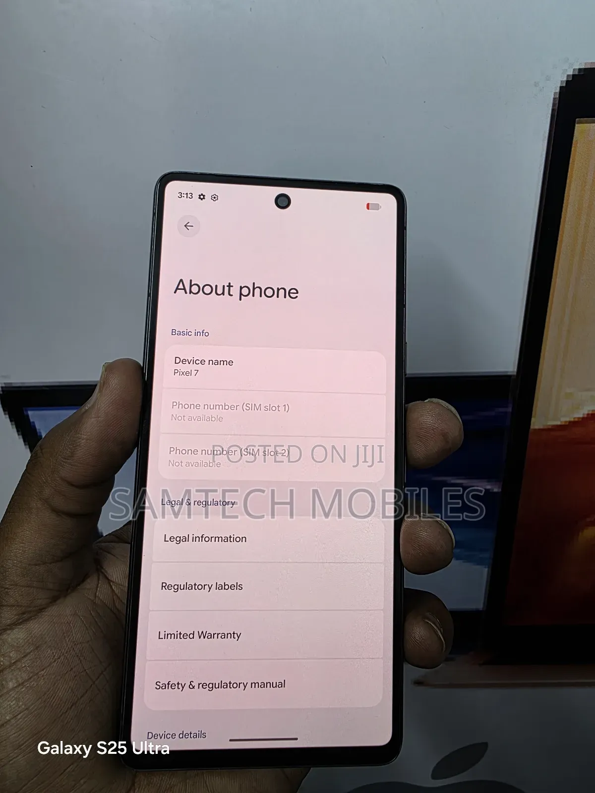 Google Pixel 7 128 GB Black