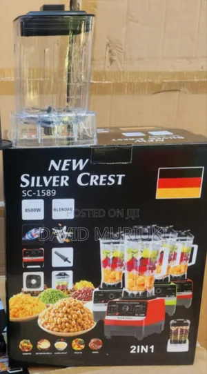 8500 Watts Silver Crest Commercial Blender 2in1 Blender