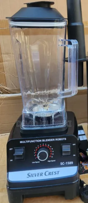 The New 8500 Watts Silver Crest Commercial Blender 2in1 Blender