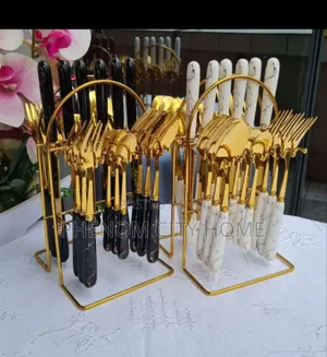 Heavy Marble Cutlery Sets