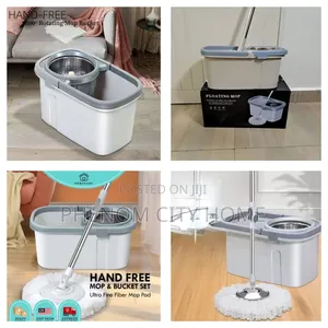Bucket Washer Spin Cleaning Mop