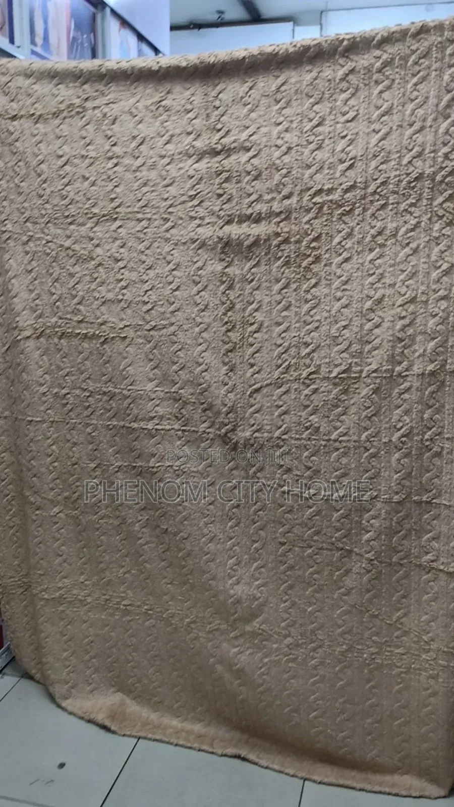 New Patterned Sherpa/Fleece Blanket