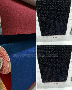Wall to Wall Carpets Black and Blue