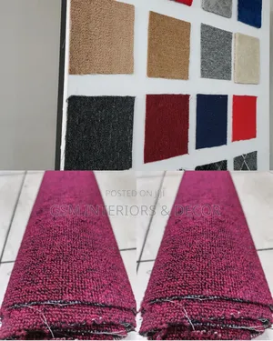 Burgundy Office Carpets in Maroon Shade