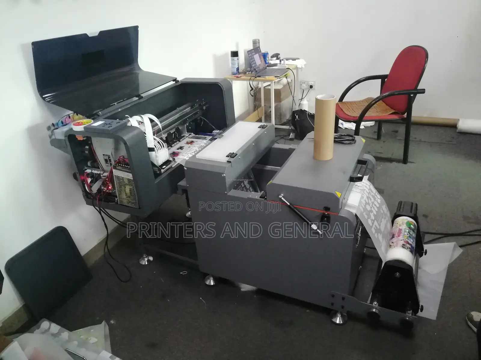DTF Printer 60cm Dual I3200 Heads White Ink Circulation A2 DTF Printer