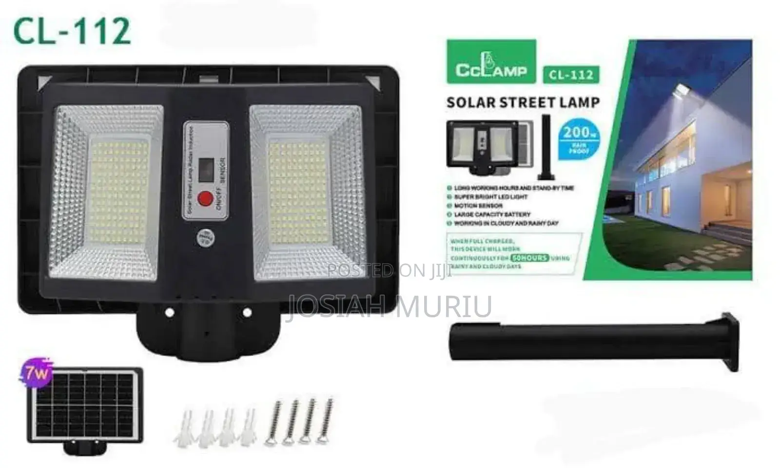 Cl-112 Solar Street Lamp.