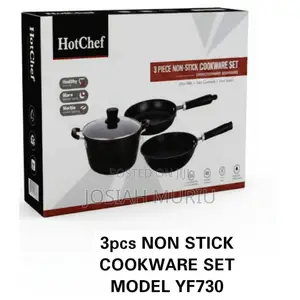 Hotchef 3-Piece Non-Stick Cookware Set, Model Yf730.