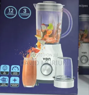 The 2 in 1 Von Blender 1.2litres