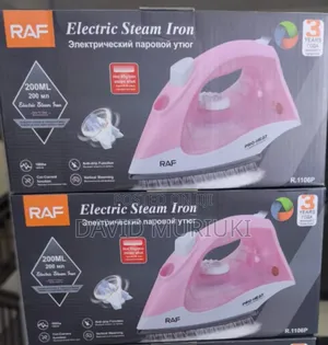 Raf Steam Irons Box
