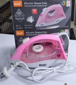 The New Raf Steam Irons Box