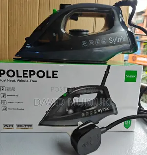 The Syinix Steam Irons Box Non Stick Coating