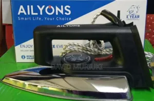 Ailyons Hd-199a Electric Dry Irons Boxes Silver Black