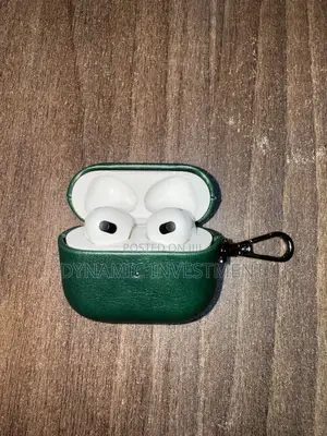 Apple Airpods 4 Metal Keychain Shockproof Airpods Leather Case/Cover