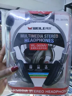 Multimedia Stereo Headphones