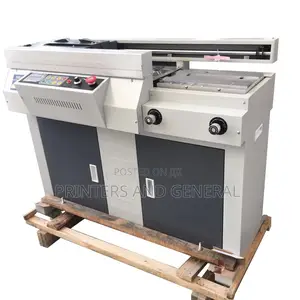 Automatic Hot Glue Book Binder Hardcover Prefect Glue Binding Machine