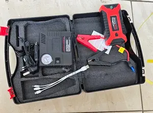 Car Jump Starter Portable Car Jump Starter Kit With Tyre Inflator