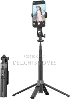 Bluetooth Wireless Selfie Stick Tripod Stand_sta