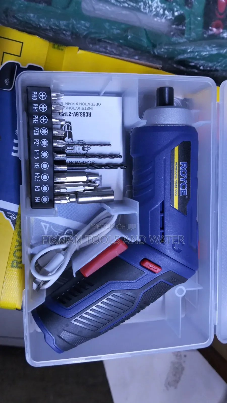 Screw Driver Set 3.5v + Free Accessories