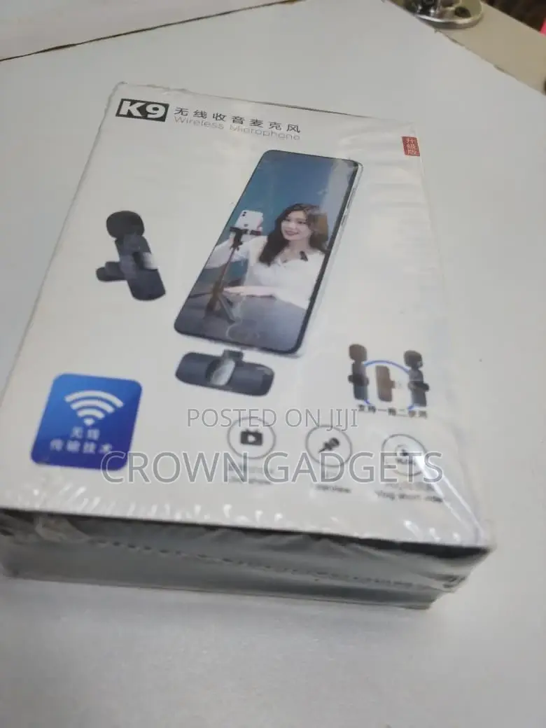 Wireless Microphone Dual Mic Plug Play