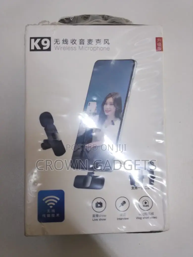 Wireless Microphone Dual Mic Plug Play