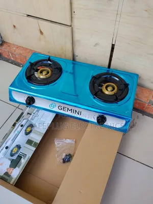 Gemini 2-Burner Auto Spark Stove | Stainless Steel