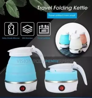 Silicon Portable Foldable Travel Electric Water Kettle/ Tea Pot*