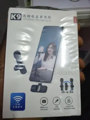 K9 Plug & Play Wireless Microphone For Short Videos