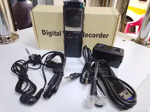 Digital Voice Recorder (8gb) With Accessories