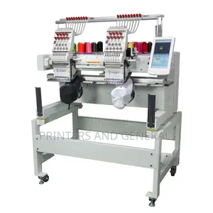 Best Commercial 2 Head Stitches Embroidery Machine