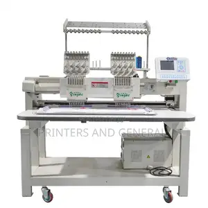 2 Head Embroidery Machine