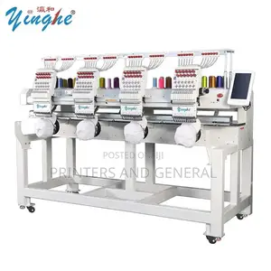 Yinghe High Quality 4 Heads Computerized Industrial Embroidery Machine