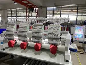 4-Head Multifunctional Embroidery Machine Cap Garment Flat Embroidery