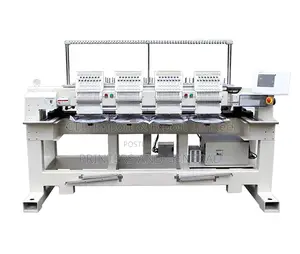 Factory 4 Head T Shirt Embroidery Machine Can Do 3d Computer