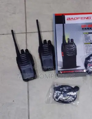 Baofeng Bf-888s Rechargeable Walkie Talkies 2-Piece Set