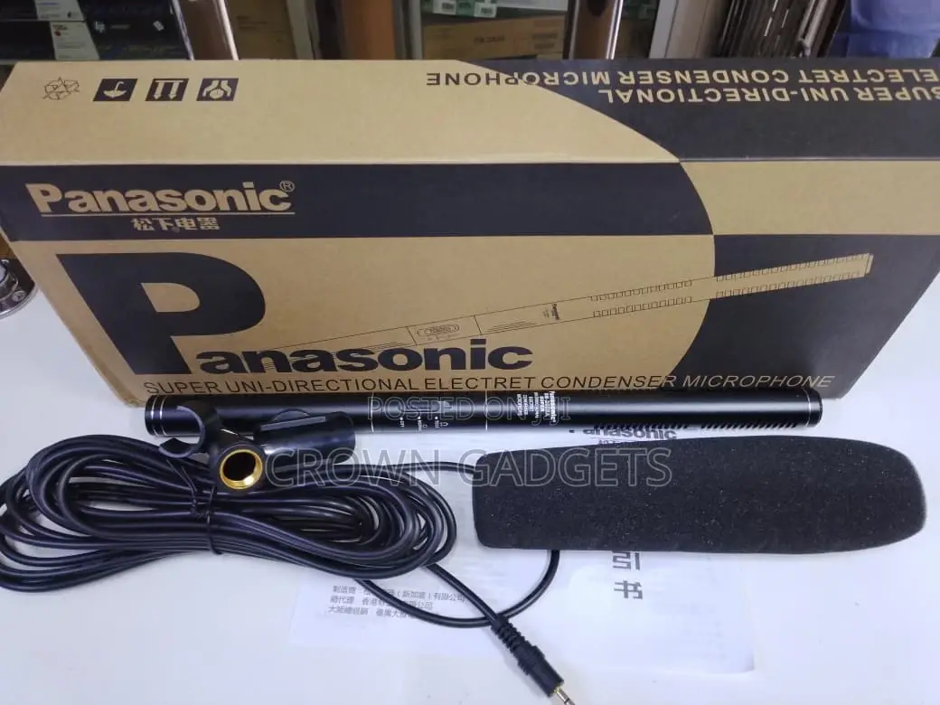 Panasonic Em-2800a Super Uni-Directional Electret Condenser Microphone