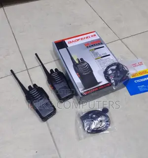 Baofeng Bf-888s Walkie Talkies Set of Two With Flashlight