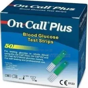 On .Call Plus Blood Glucose 
Test Strips