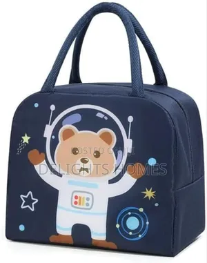 Cute Cartoon Animal Pattern Lunch Bag_haw