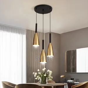 Cone Shaped 3 Hold Pendant Light